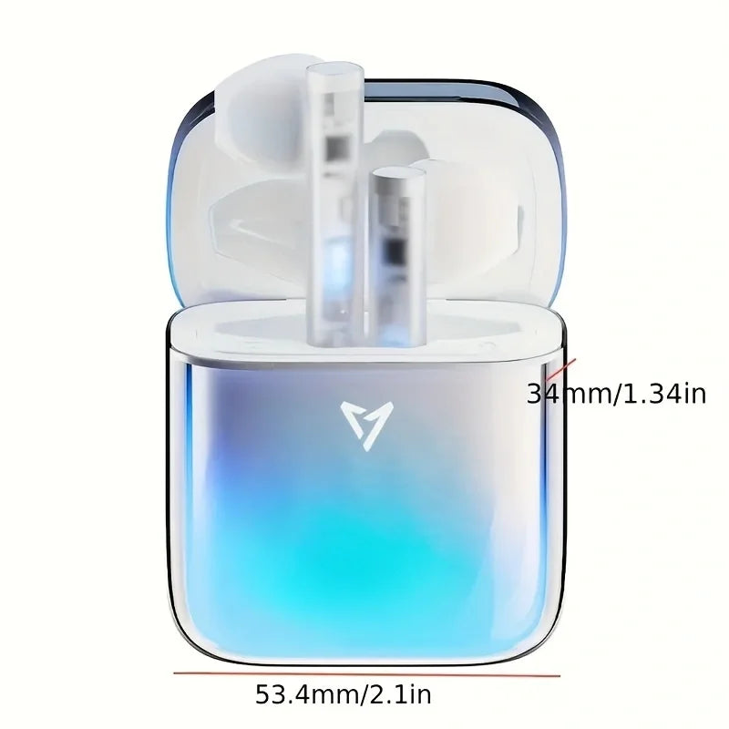 LP1 Night Light Flowing Sand Wireless Bluetooth Earphones
