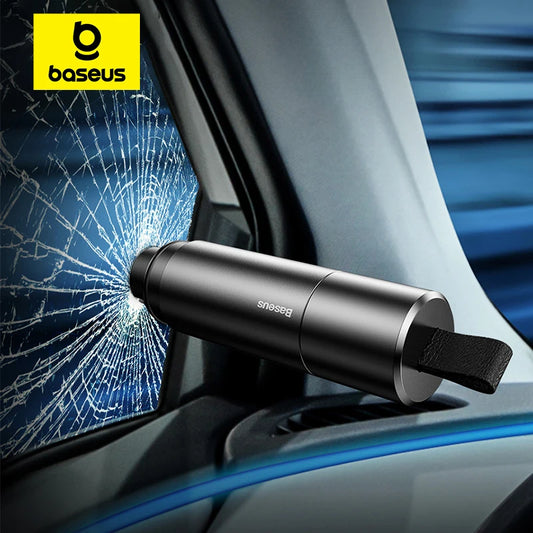 Car Safety Hammer Window Glass Breaker  Seat Belt Cutter Auto Life-Saving Escape Emergency Tool