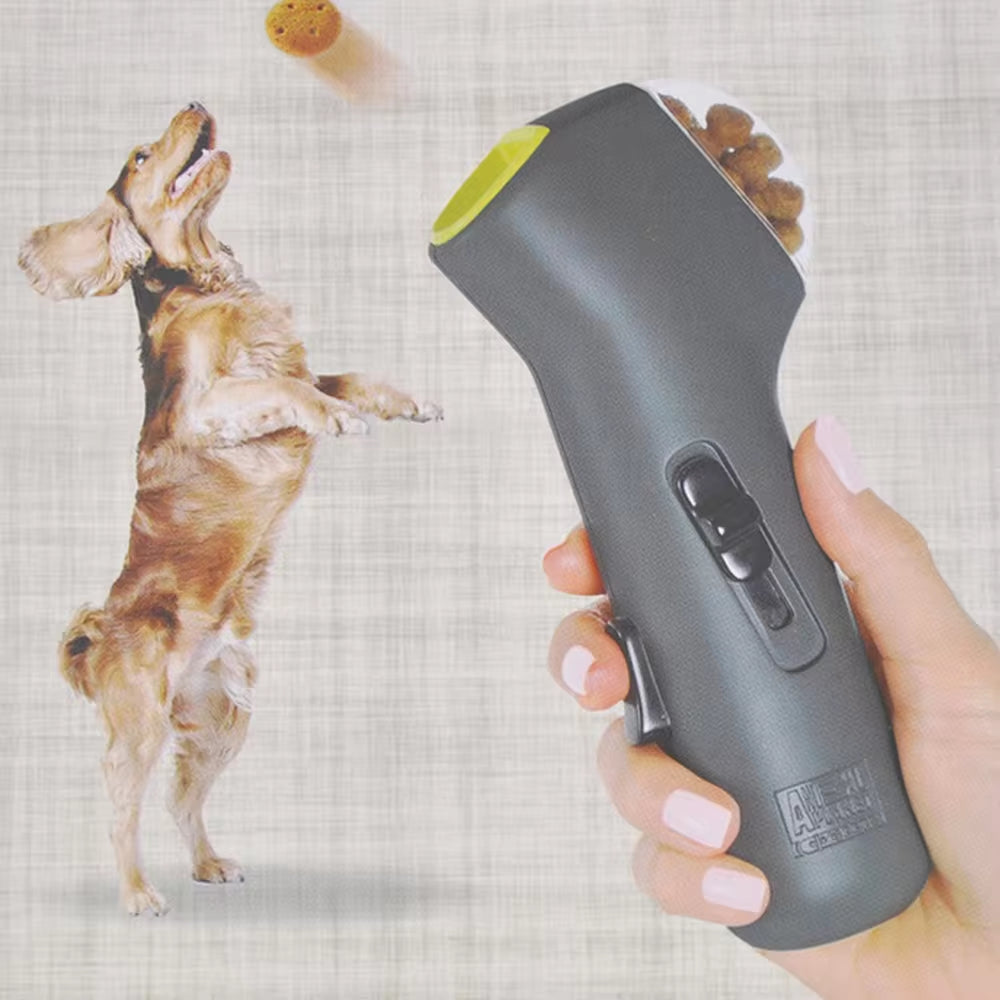 Dog Interactive Training Toy Pet Snack Catapult Launcher 